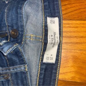 Abercrombie & Fitch Blue Denim Jeans Classic Style